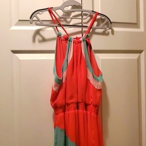 As U Wish Medium Multi Colored Maxi Dress